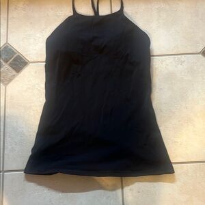 lululemon athletica Black Tank Top